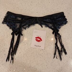 Honey Birdette Mistress Sapphire suspenders S